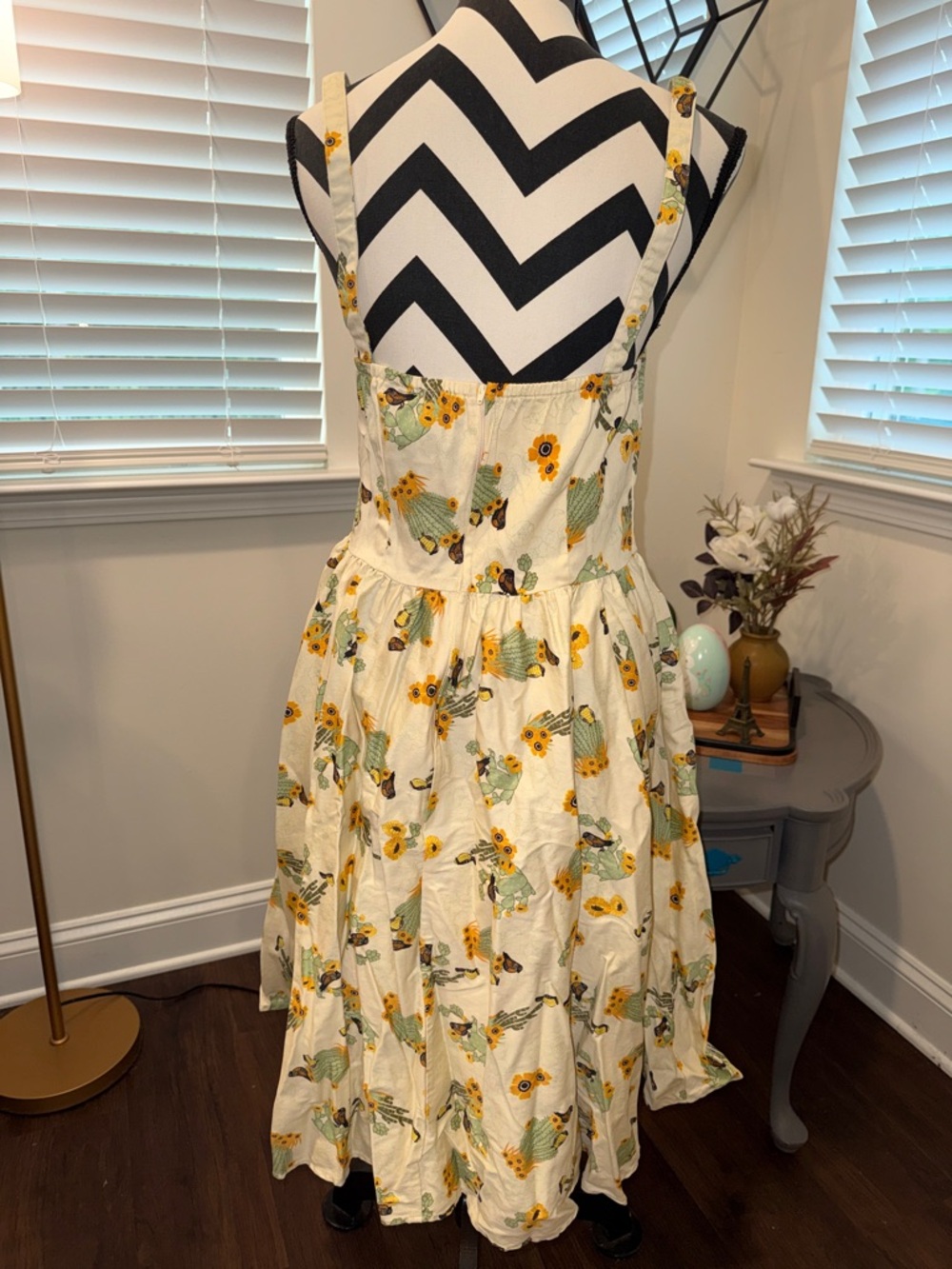 Modcloth Voodoo Vixen Cactus Print Dress - Picture 7 of 12